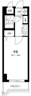 シャルマンコーポ本所【1階】の間取り