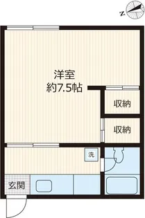 テラスフジ【2階】の間取り