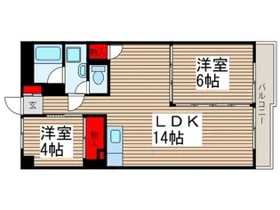 日暮ビル【2階】の間取り