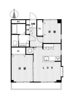 YMマンション【3階】の間取り