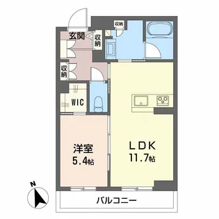サンシャインSTN【4階】の間取り