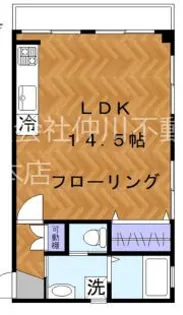 ハイツイレブン【2階】の間取り