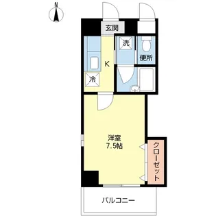 アーバンパレス池尻【5階】の間取り