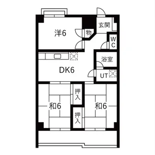 第一ビル【7階】の間取り