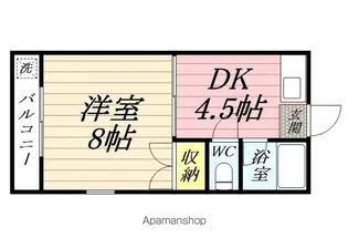 辻マンション【2階】の間取り