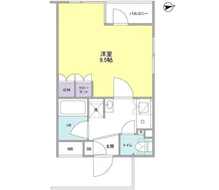 プレディアスタイル西麻布【3階】の間取り
