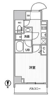 グラシアプレイス錦糸町【2階】の間取り