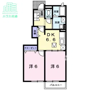 グラースメゾン【1階】の間取り
