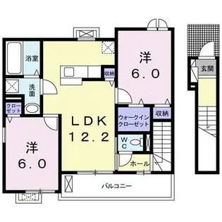 ステラ III【2階】の間取り