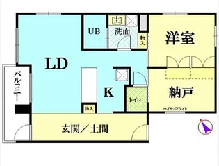 Villa Lupinus ヴィラルピナス【2階】の間取り