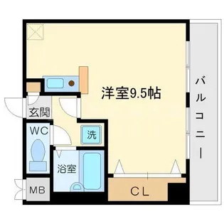 コニーハイツ【4階】の間取り