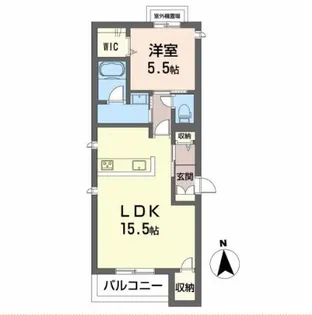 グランドベルチヨマチ【3階】の間取り