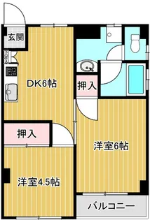 第三田嶋ビル【2階】の間取り