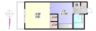 サンパティーク【4階】の間取り