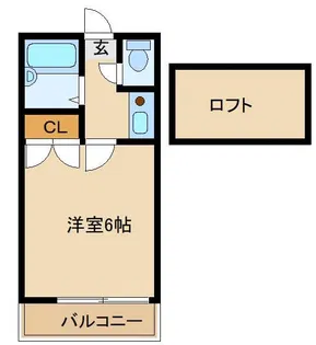 K’sII【2階】の間取り