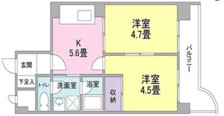 トスカーナ【3階】の間取り