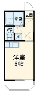 ヴィラいずみ【2階】の間取り