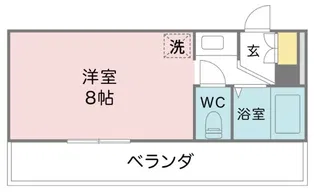カーサ・エスペシア【2階】の間取り