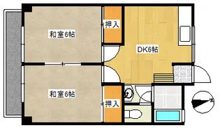 池広ビル【2階】の間取り