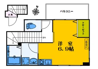 ルヴェール落合【3階】の間取り