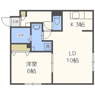 AMEX ASABU premium【2階】の間取り