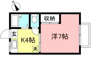 ブライトハイツ【1階】の間取り