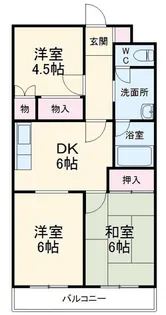 マンションはなき1【2階】の間取り