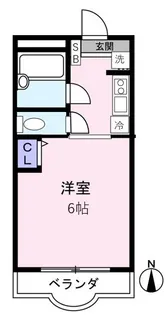 セジュール押上【2階】の間取り