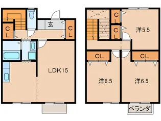 ユニフレックス門司 A【1階】の間取り