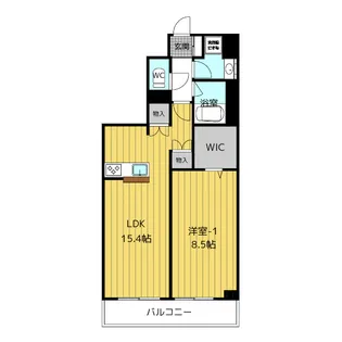 東京都昭島市中神町【マンション】の間取り