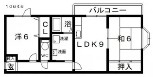 リバティ青山【3階】の間取り