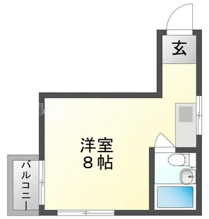 秀和ビル【4階】の間取り