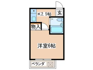 竹尾ビル【2階】の間取り