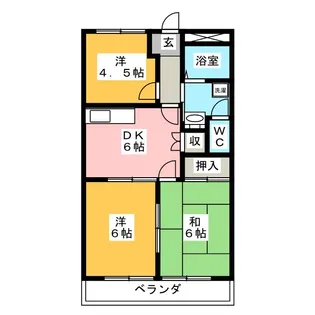 ファミール21【2階】の間取り