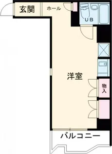 ヴィラ扇【3階】の間取り