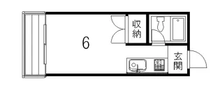 京都府京都市左京区岩倉西河原町【マンション】の間取り