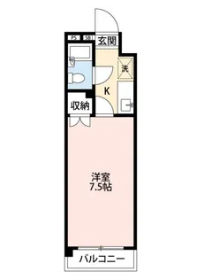 ヴェルジェ東町【2階】の間取り