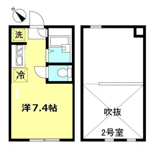 EVERFRESH柿生【2階】の間取り