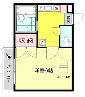 コジーコート【1階】の間取り