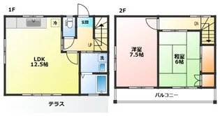 神奈川県小田原市高田【一戸建】の間取り