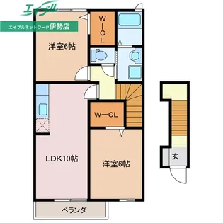 B.B CAPITAL【2階】の間取り