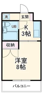 アパルトーノイン【1階】の間取り