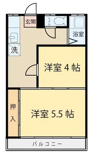 コーポヒサシ【2階】の間取り