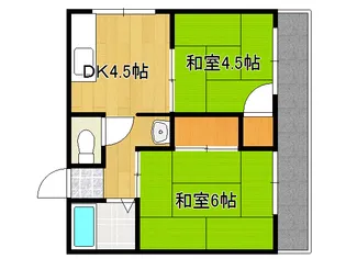 第二坂田ビル【2階】の間取り