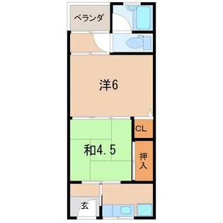 みゆきマンション【3階】の間取り