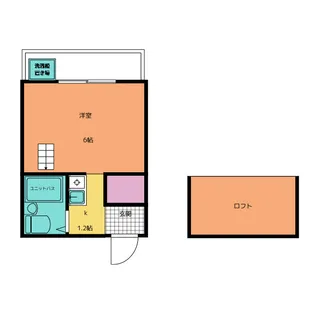ベルハイム戸塚【1階】の間取り