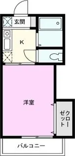 イーストハイツ【1階】の間取り