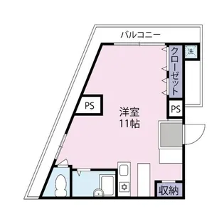 西村マンション【3階】の間取り