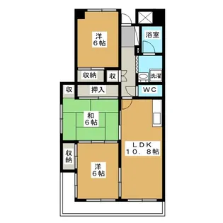 早川ビル【3階】の間取り