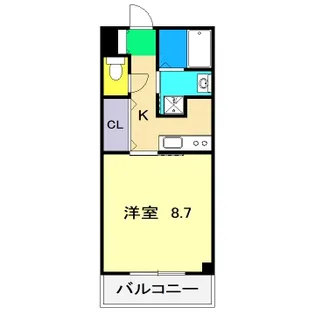 こうき秦南【4階】の間取り